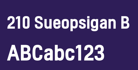 210 Sueopsigan B