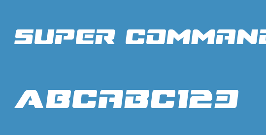 Super Commando Semi-Italic