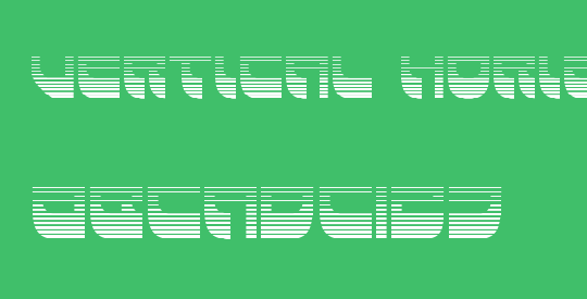 Vertical Horizon Gradient