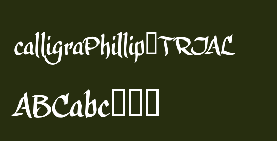 calligraPhillip_TRIAL