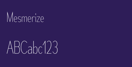 Mesmerize