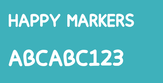 Happy markers