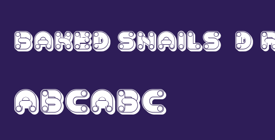 Baked Snails 3D Rustique