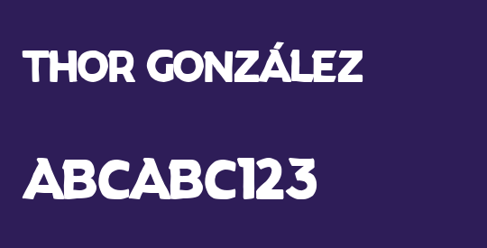 Thor González