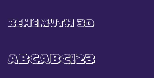 Behemuth 3D
