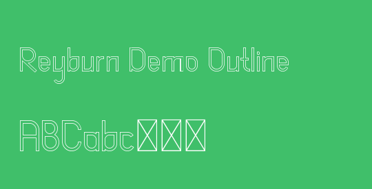 Reyburn Demo Outline