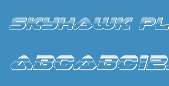 Skyhawk Platinum Italic