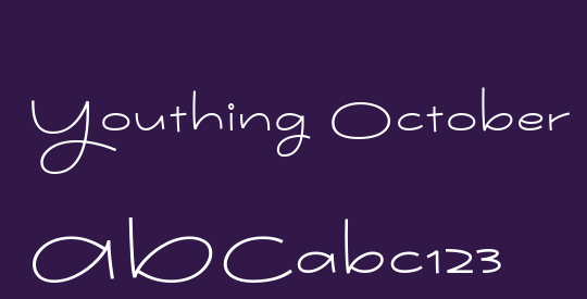 Youthing October Fourteen