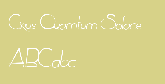 Cirus Quamtum Solace