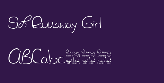 SL Runaway Girl