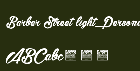 Barber Street light_PersonalUseOnly