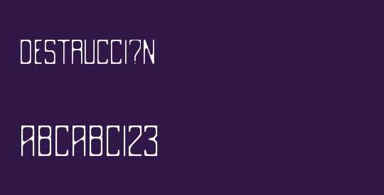 Destrucci?n