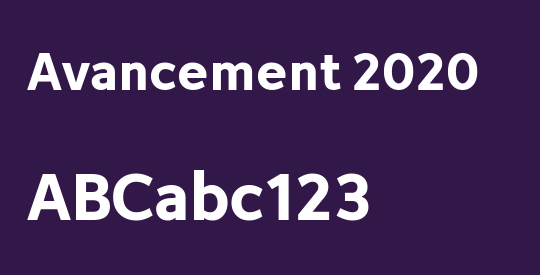 Avancement 2020