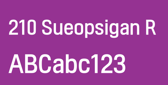 210 Sueopsigan R