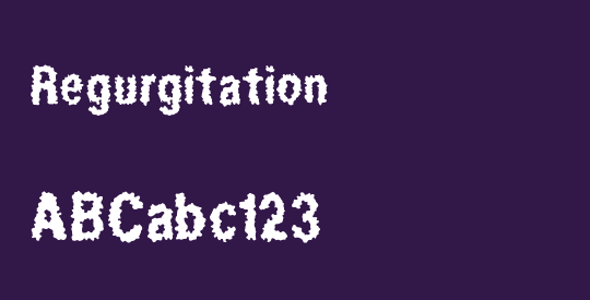 Regurgitation