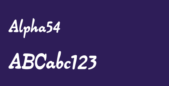 Alpha54