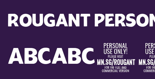 Rougant PERSONAL USE ONLY