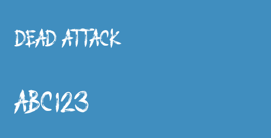 DEAD ATTACK