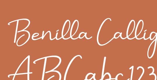 Benilla Calligraphy