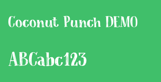 Coconut Punch DEMO