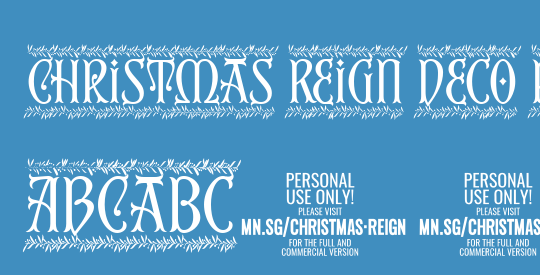 Christmas Reign Deco PERSONAL