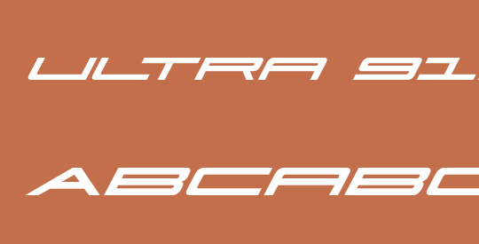 Ultra 911 Super-Italic