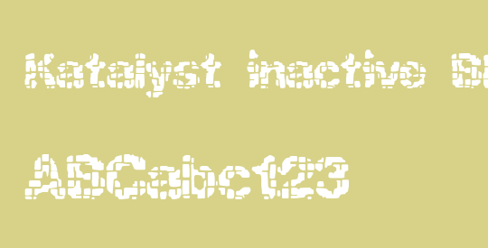 Katalyst inactive BRK