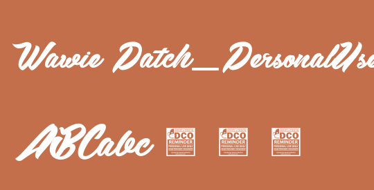 Wawie Patch_PersonalUseOnly