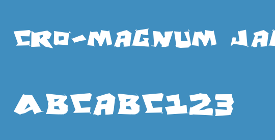 Cro-Magnum Jagged
