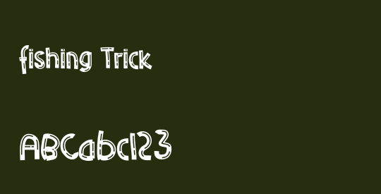 Fishing Trick