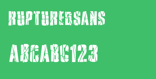 RupturedSans