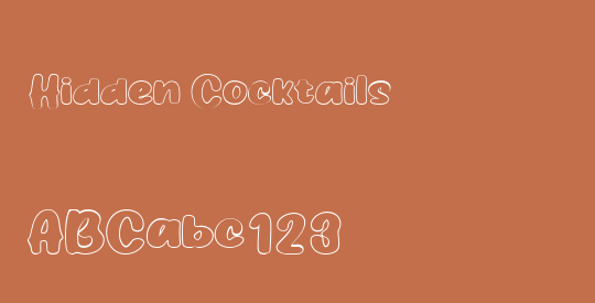Hidden Cocktails