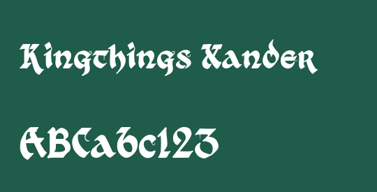 Kingthings Xander