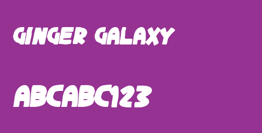 Ginger Galaxy
