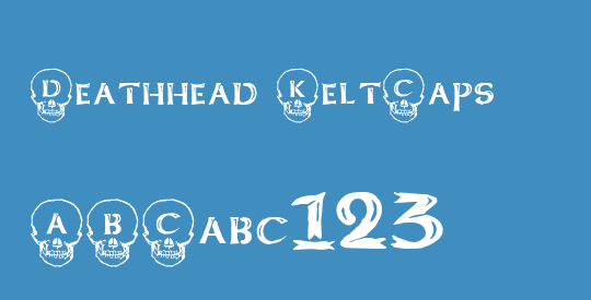 Deathhead KeltCaps