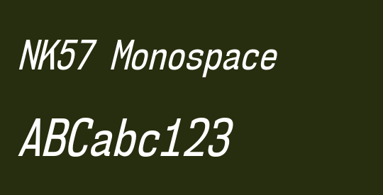 NK57 Monospace