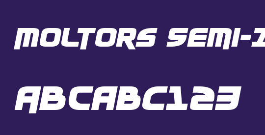 Moltors Semi-Italic