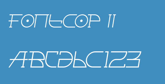 Fontcop II