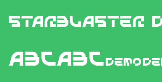STARBLASTER demo
