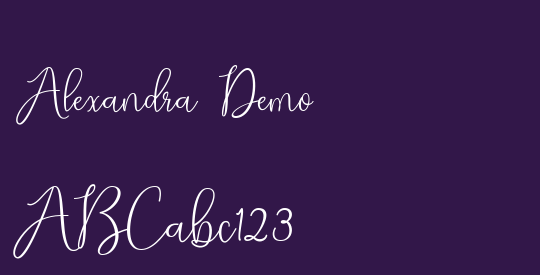 Alexandra Demo