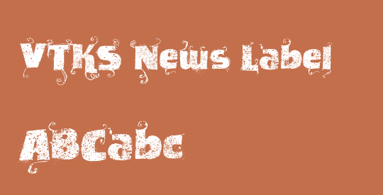 VTKS News Label