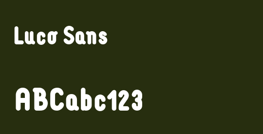 Luco Sans