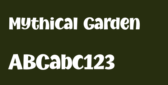 Mythical Garden