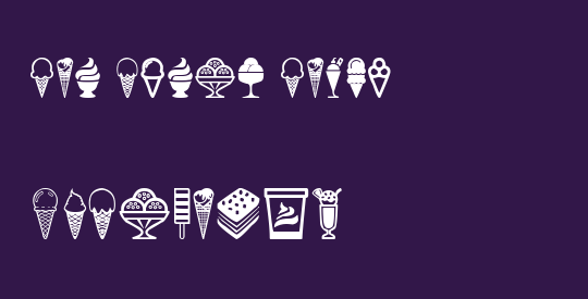 Ice Cream Icons