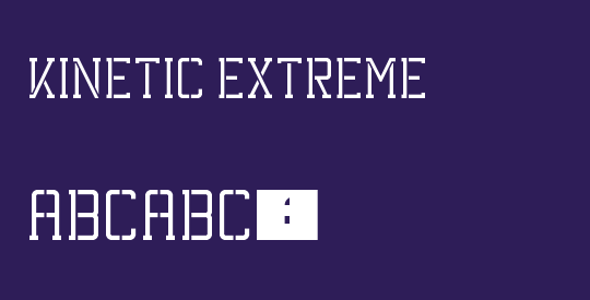 Kinetic Extreme