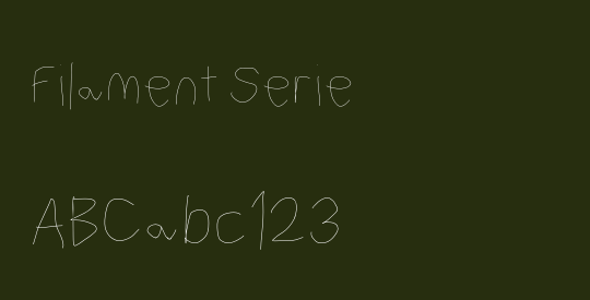 Filament Serie