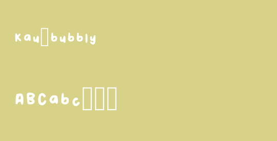 Kau_bubbly
