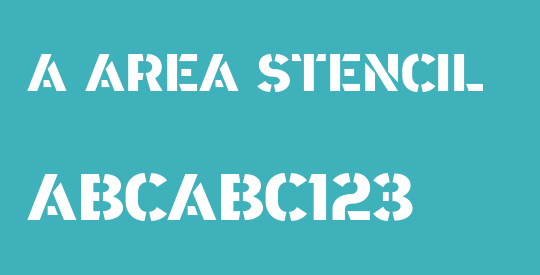 a Area Stencil