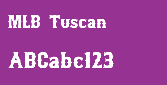 MLB Tuscan