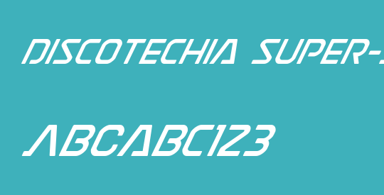 Discotechia Super-Italic